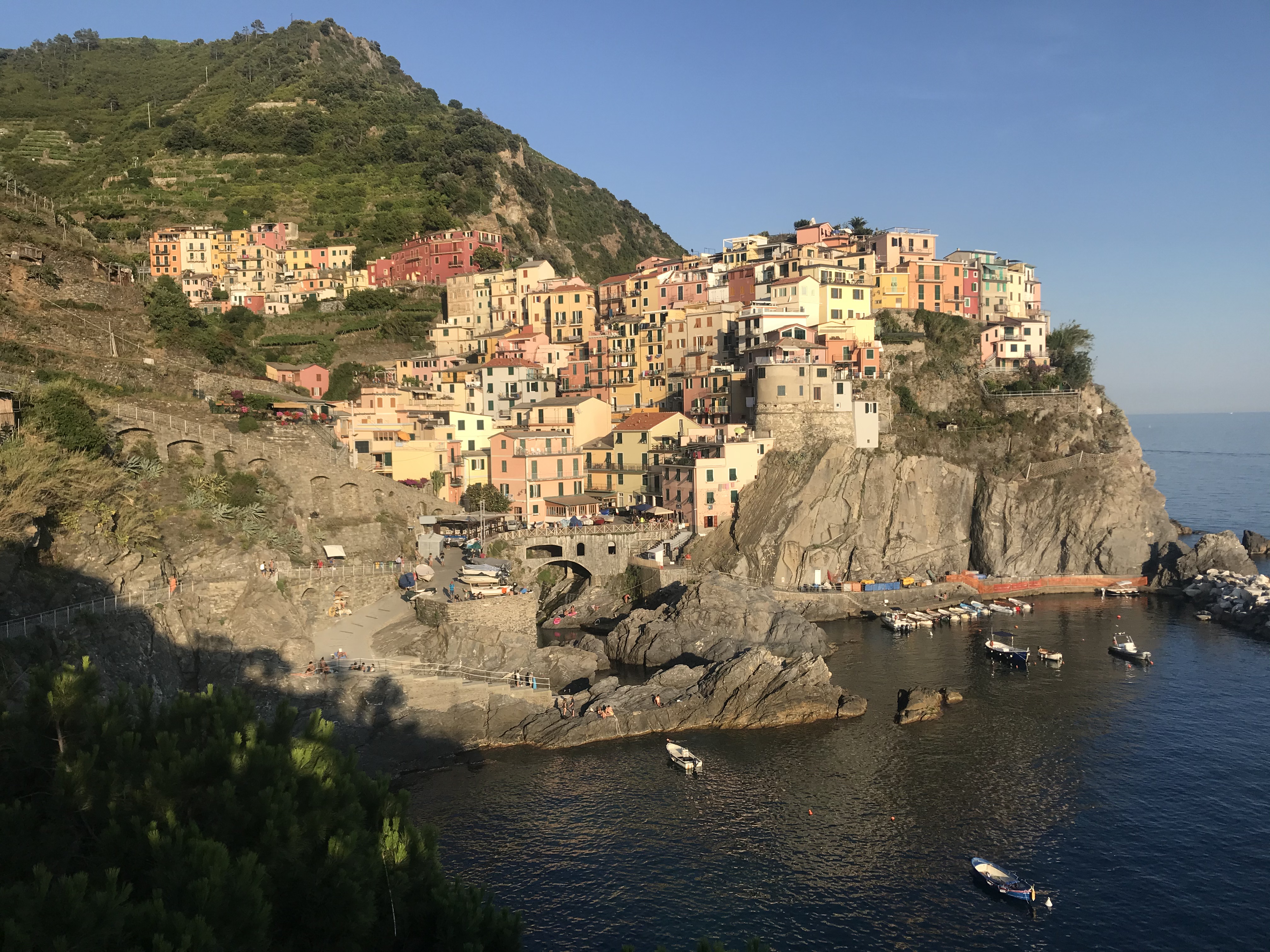Manarola Cinque Terre sunset