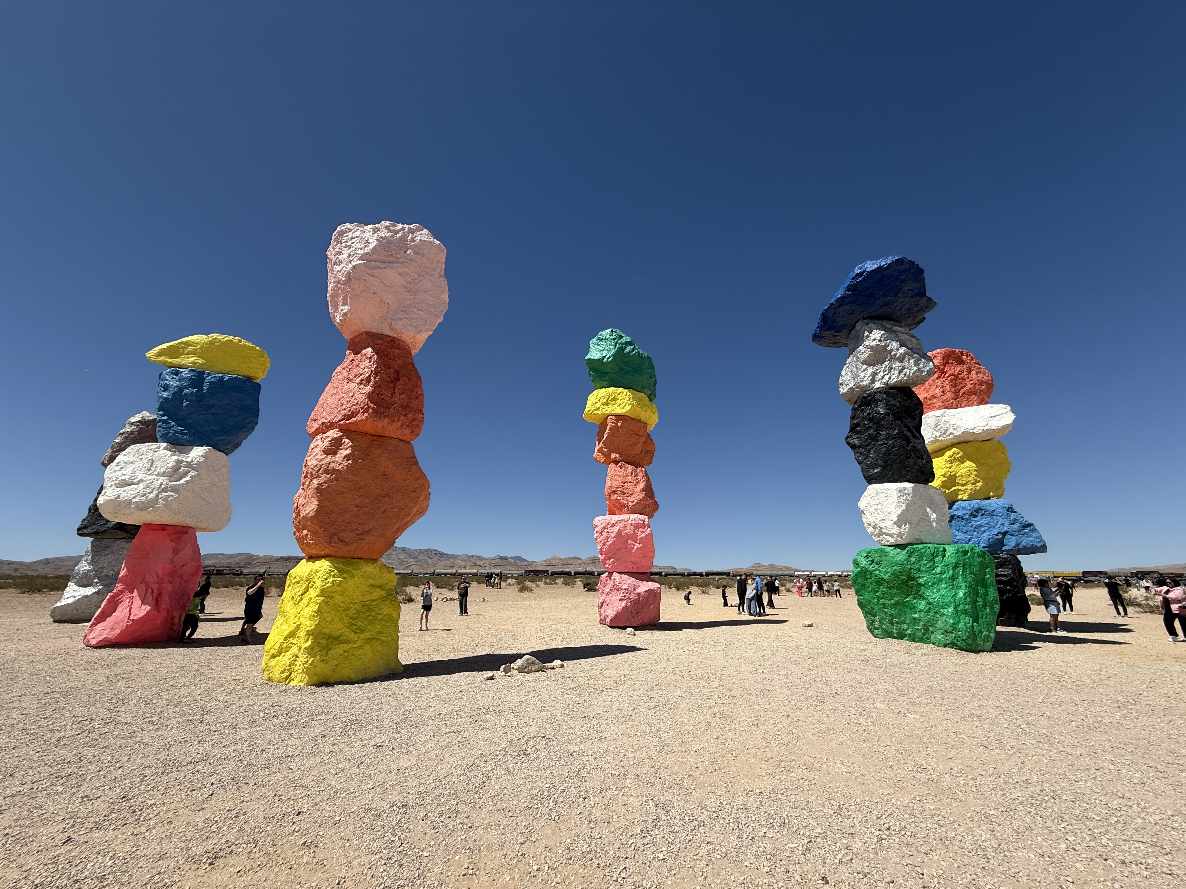 Exploring Seven Magic Mountains Near Las Vegas